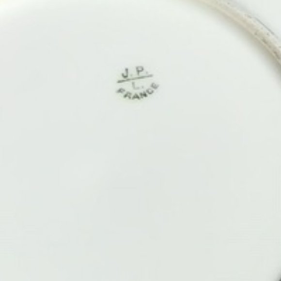 ๐ฝ๐ฝ Antique JP Limoges Porcelain Floral Plate ๐จโจ2 For$20 - Picture 4 of 6